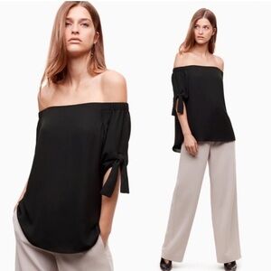Aritzia Babaton Black Malik Top 🖤
